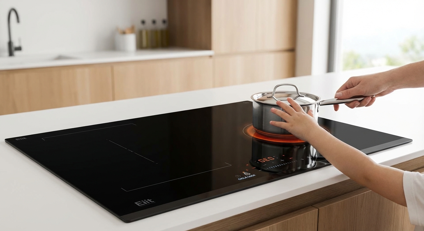 האם כיריים אינדוקציה בטוחות לילדים? המדריך המלא להורים