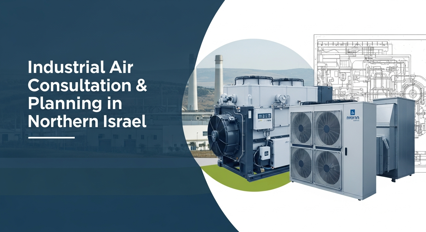 ייעוץ ותכנון מיזוג אוויר תעשייתי בצפון ישראל – המדריך המקיף של א. לפיד הנדסת קירור ומיזוג אוויר