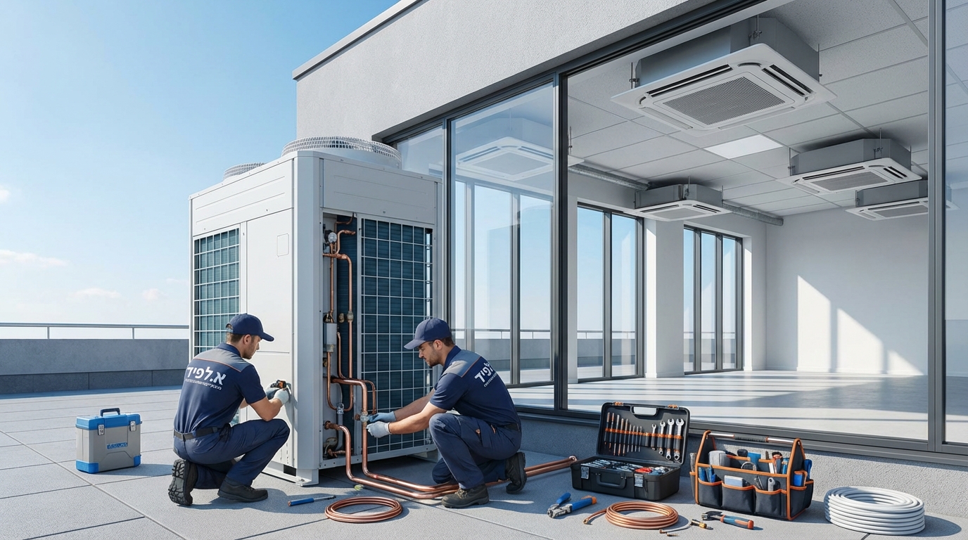 מדריך מקיף להתקנת מערכות VRF: כל מה שצריך לדעת על טכנולוגיית המיזוג המתקדמת